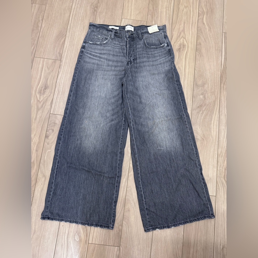 Universal Thread Charcoal Wide-Leg Jeans